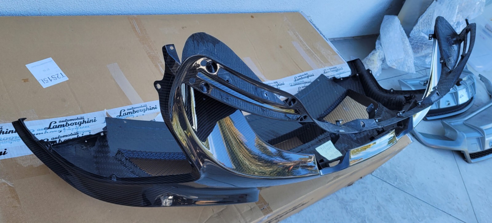 675 lt Rear Bumper McLaren  11A9937MP GTR 675lt Carbon Fiber 