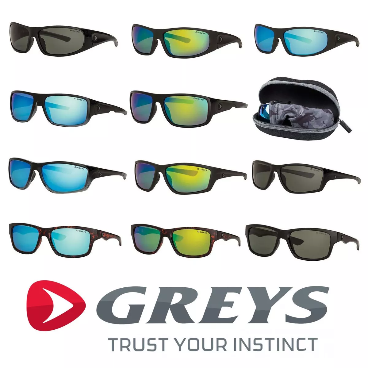 Greys Polarised Shatterproof Sunglasses G1 G2 G3 G4 Fishing Sun Eyewear  Glasses