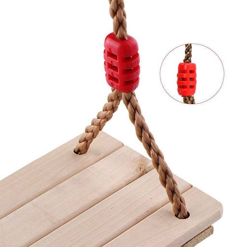 Columpio de madera 150 kg mecedora columpio infantil adulto con altura 45X20CM - Imagen 4 de 13