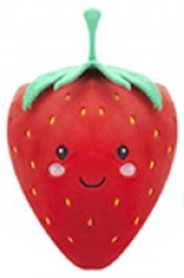 Softlings Red die Erdbeere Plüsch 15cm Merch Plush Strawberry Stofftier Kuschel