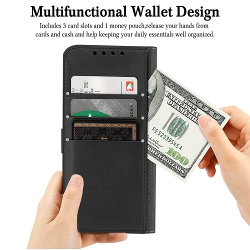 Floral Magnetic Flip Wallet Leather Case Cover For iPhone 16 15 14 Pro Max 13 12 - Picture 41 of 87