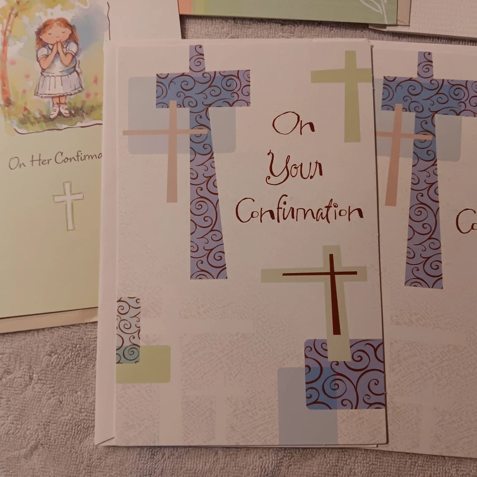 Confirmation Greeting Cards (5) Cards With Envelopes - Image 3 of 4