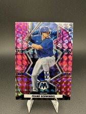 2022 Panini Mosaic #189 Frank Schwindel Purple Mosaic