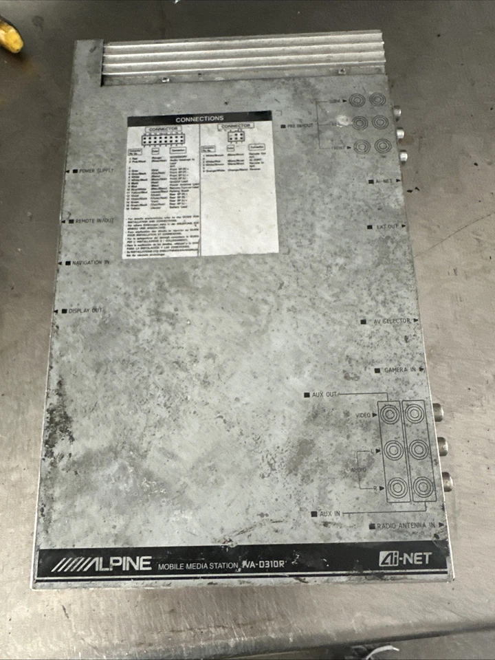 ALPINE IVA-D310R SOLO UNITA' CENTRALE CON CABLAGGIO - Immagine 2 di 4