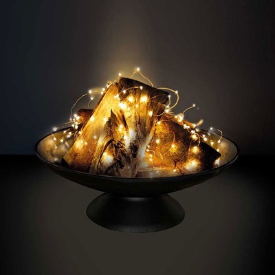 LED-Lichterkette Mit Feuerwerkseffekt – Kupferdraht, Ferngesteuert, IP65 Wasserdicht, Für Garten, Terrasse & Party