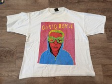 Rare Vintage 90s 1996 David Bowie Tour T-shirt!!!! XL