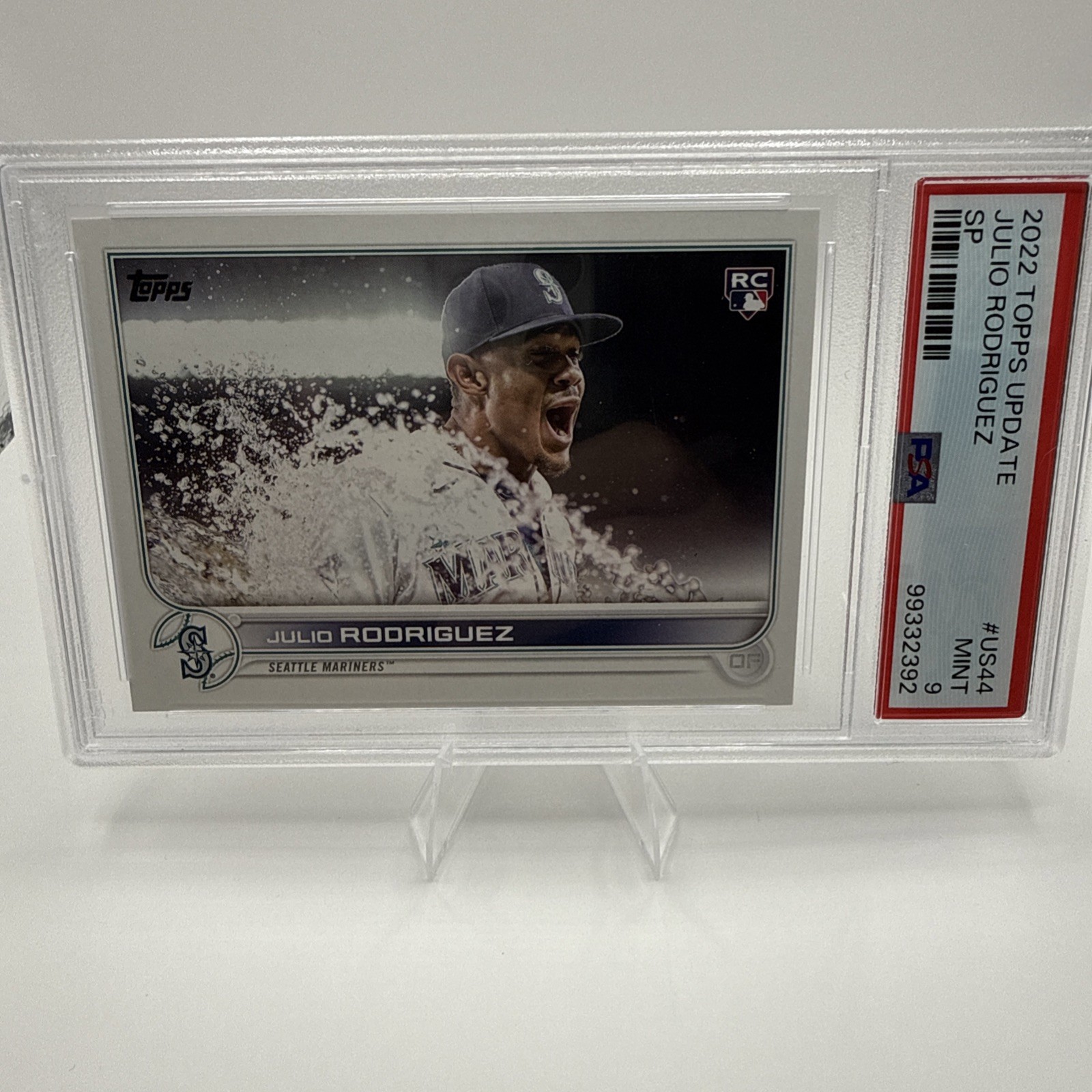 2022 Topps Update Julio Rodriguez Short Print PSA 9
