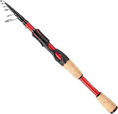 XPEDITE LITE Portable Telescopic Fishing Rods & Combo Spinning & Casting Fishing