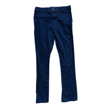Youth Boys The Childrens Place Navy Blue Skinny Uniform Chino Pants - Sz 16 Slim