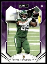 2021 Panini Playoff Chris Herndon IV Minnesota Vikings #21
