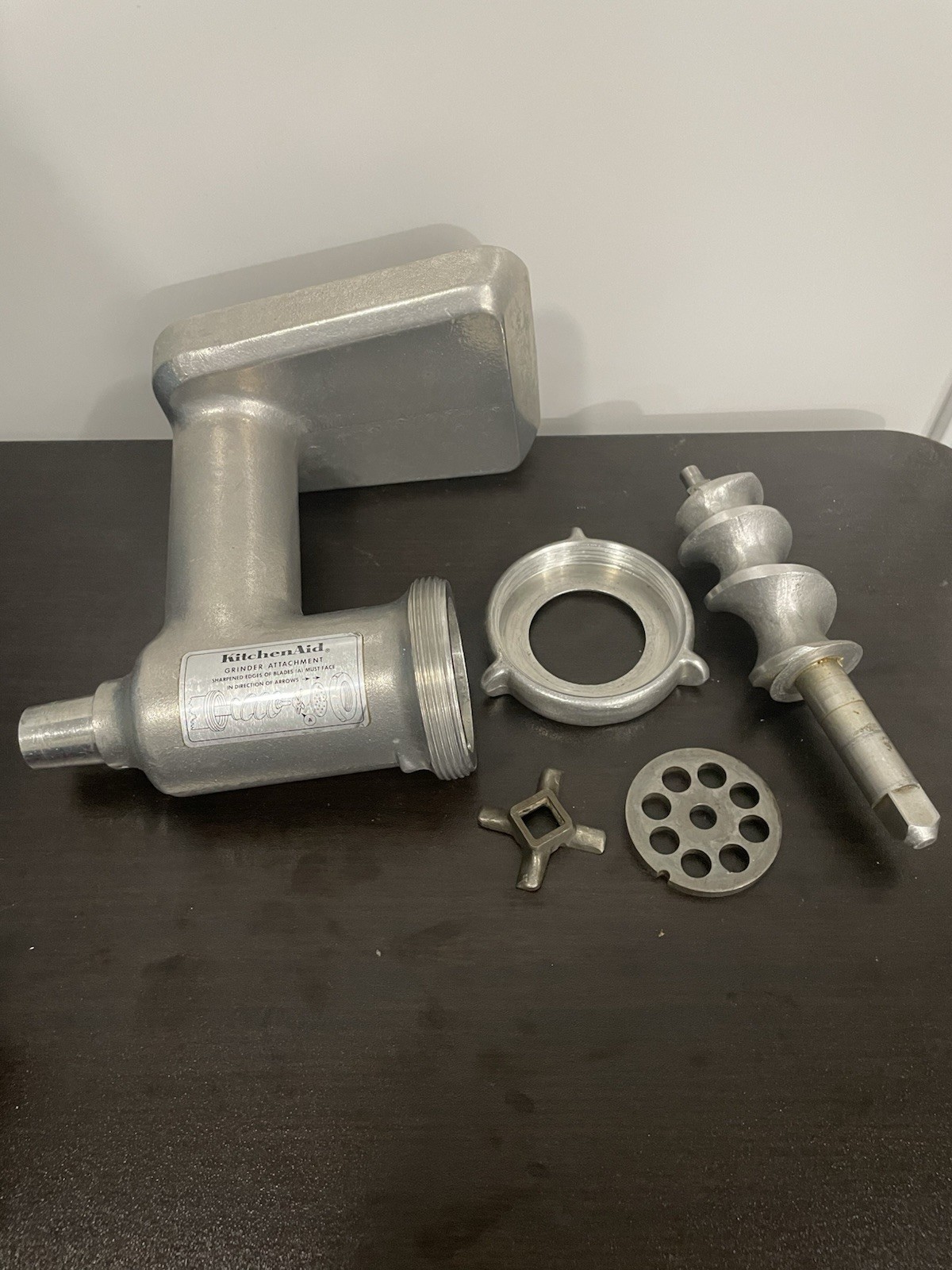 Vintage KitchenAid Hobart Food Chopper Meat Grinder - FG All Metal