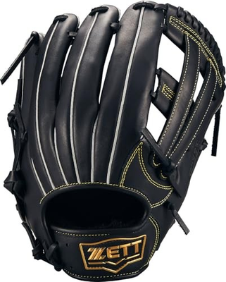 #ad ZETT Soft Steer Baseball Glove All Around Left Handed Throw Black 1900 Size 6 $138.39