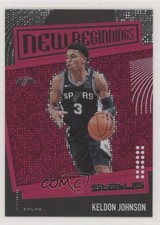 2019-20 Panini Status Tmall New Beginnings Red Keldon Johnson #3 01i1