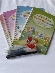 Children’s Magic Ink Books Set Of Four With Refillable Pen