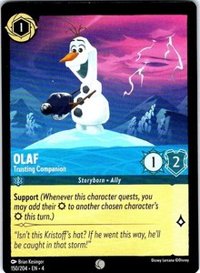 Olaf - Trusting Companion 150/204 Ursula's Return Common