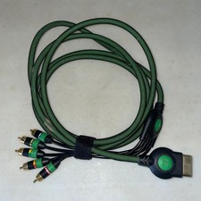 Original MICROSOFT XBOX Monster Cable Gold Ti...