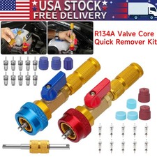 Ac Air Conditioning R134a Valve Core High Low Pressure Remover Installer Tool