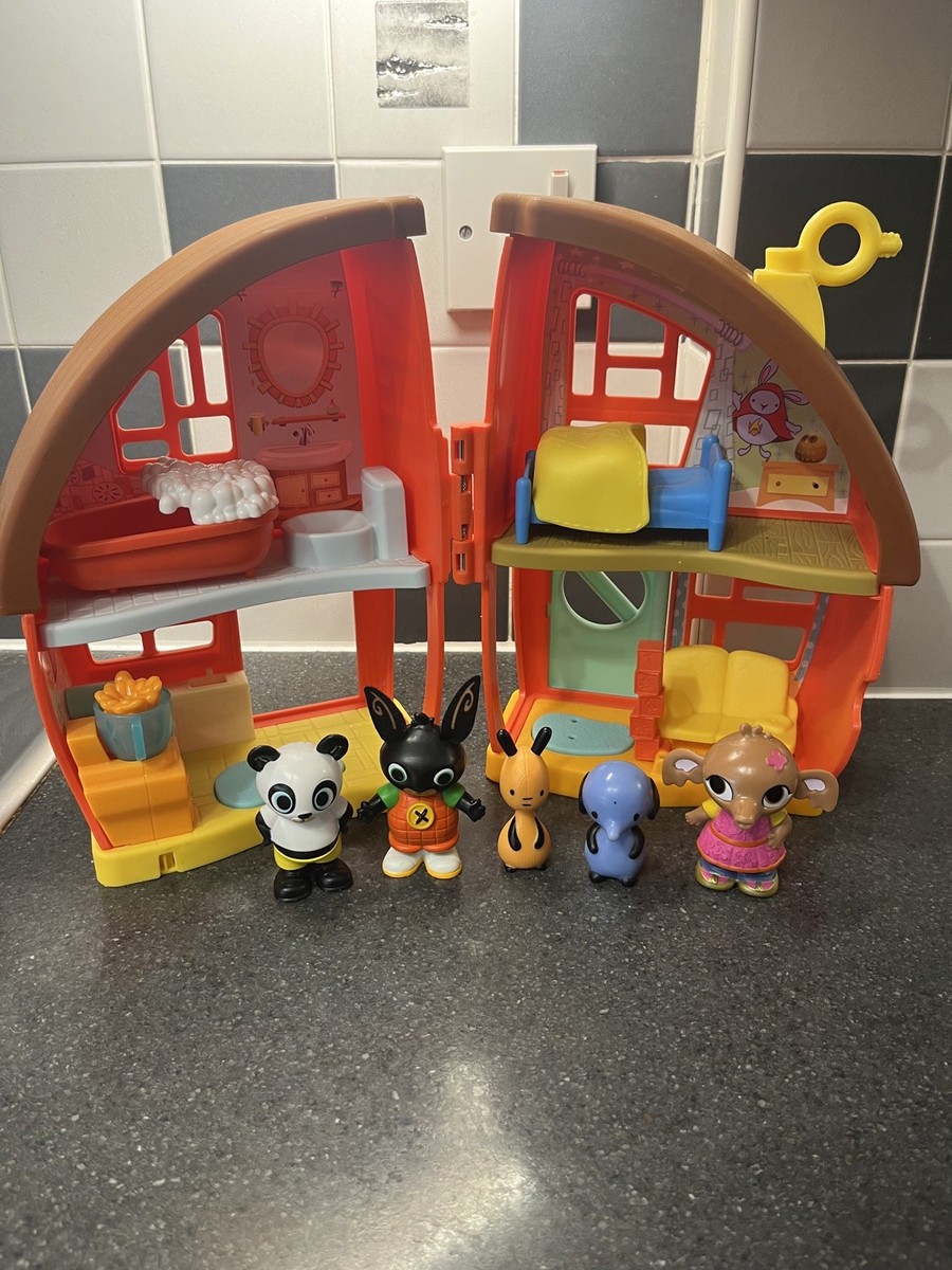 Bing Bunny Fold Out House Playset With Accessories Figures