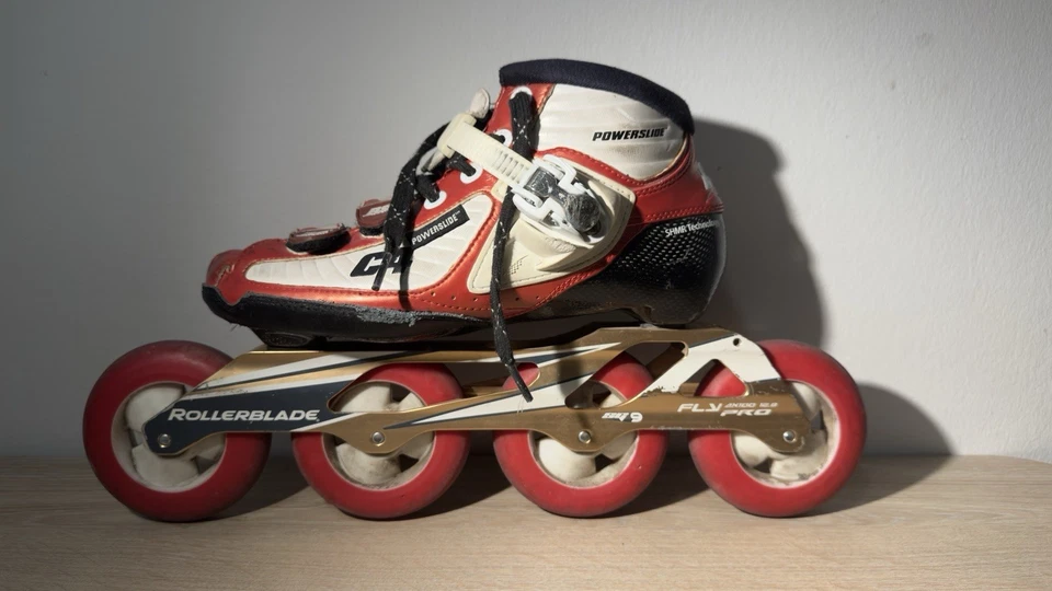 Speedskates Powerslide C4 Carbon+ Zubehörpaket Gr.41 - Bild 3 von 4