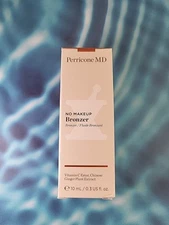 Perricone MD No Makeup Bronzer Serum .3 Oz 10ml New Brightening & Smoothing VitC