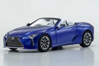Kyosho 1:43 Lexus LC500 Convertible Blue 03902b