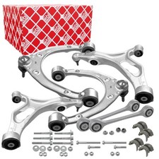 FEBI Querlenker Koppelstange Lagerung Satz Vorne für AUDI Q7 4LB VW TOUAREG 7LA