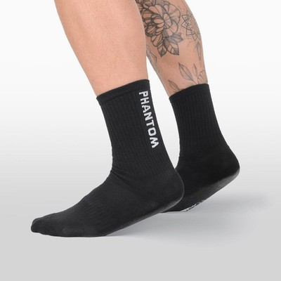 Phantom Athletics Performance Socken, Schwarz 35-38, Fitness Jogging Training
