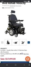 Velocity Wheelchair with Power Lift