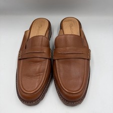 NEW MADEWELL DRIED MAPLE BROWN THE CORINNE LUGSOLE LOAFERS MULE SHOES SZ 7.5
