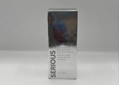 Serious Skincare CREAMERUM EVOLVE Face Cream-Serum Blended Treatment 2 oz
