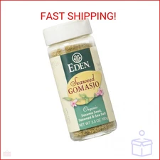 Organic Seaweed Gomasio - Sesame Seeds Seaweed & Sea Salt 3.5 Ounce (100 Grams) 