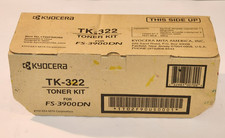 Kyocera TK-322 Black Toner Cartridge Genuine New Sealed Box