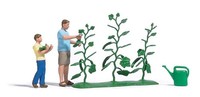 (6156) Busch 1:87, 7877 Bausatz Action Set: Gurkenernte Neu & Ovp