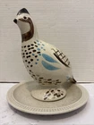 Vintage*Red Wing Bob White Hors D’oeuvres Appetizer Holder with Plate