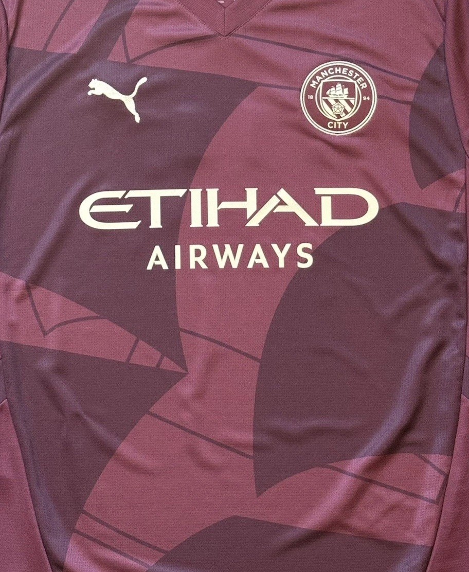 2024/25 Manchester City Third Jersey #9 Haaland Medium Puma