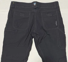 KUHL Renegade - Men's Gray Lightweight Durable Cargo Hiking Pants - Size 38x32