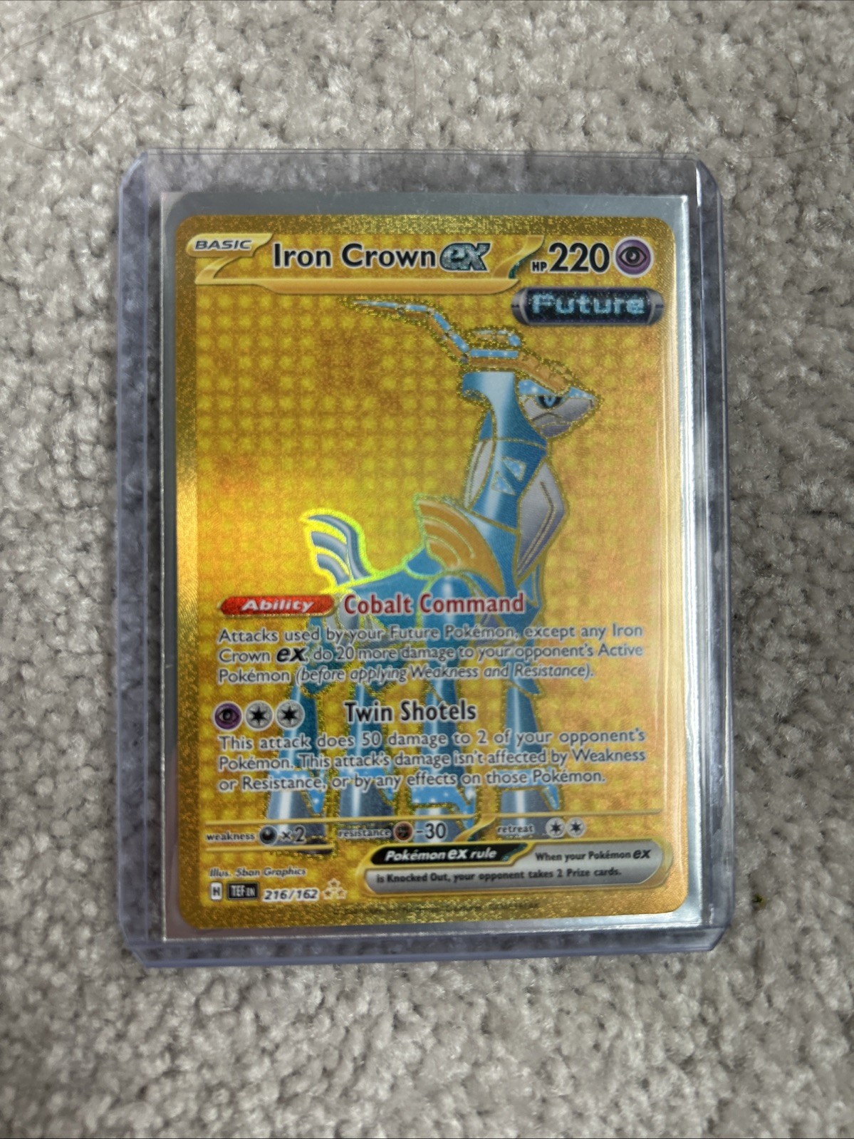 Iron Crown ex 216/162 Sv05: Temporal Forces Holo