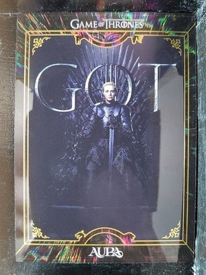 Brienne of Tarth 2025 Kakawow Game of Thrones #AQY-HB-15 Poster Card