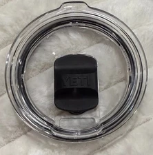 YETI Rambler Lid w/Magslider Clear For 30oz Tumbler, 14oz Mug, 26oz Cup (New)