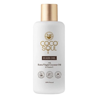Coco Soul Haaröl mit nativem Kokosöl extra & Vitamin E für gesundes Haar