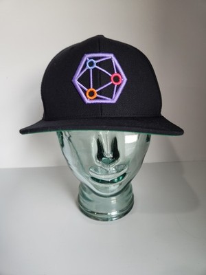 Snapback Hat XYO NETWORK Cryptocurrency Wool Blend Green Underbill Yupoong