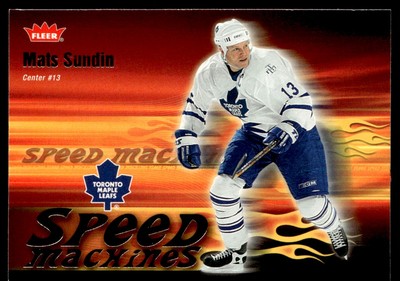 2006-07 Fleer Speed Machines Mats Sundin Toronto Maple Leafs #SM23