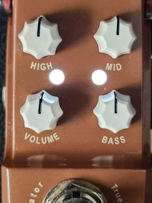 JOYO HOLZ SOUND GITARREN-EFFEKTPEDAL EINE TOLLE MINIATUR-STOMP-BOX