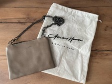 Gerard Henon Umhängetasche Leder Beige mit K...