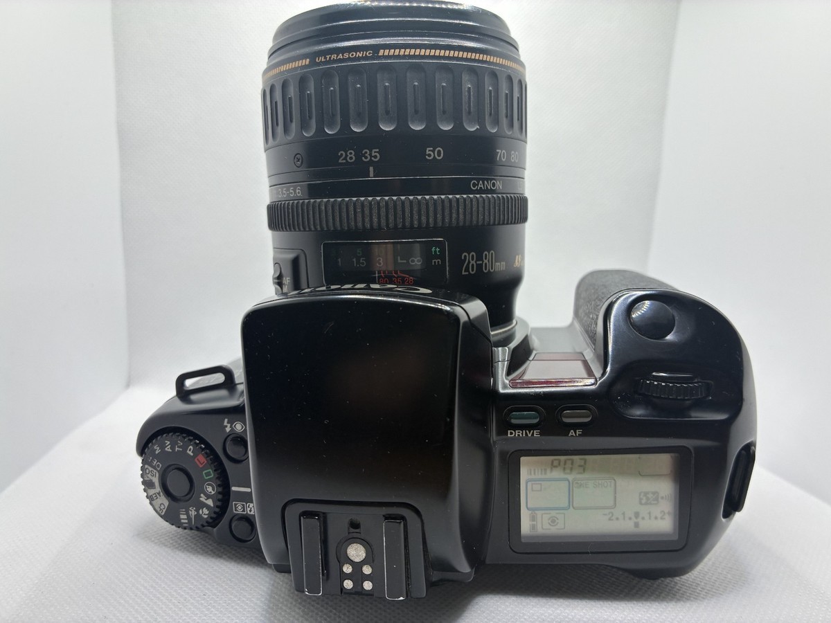 Near MINT] ▶️Canon EOS 100QD Film Camera EF 28-80/3.5-5.6 Lens
