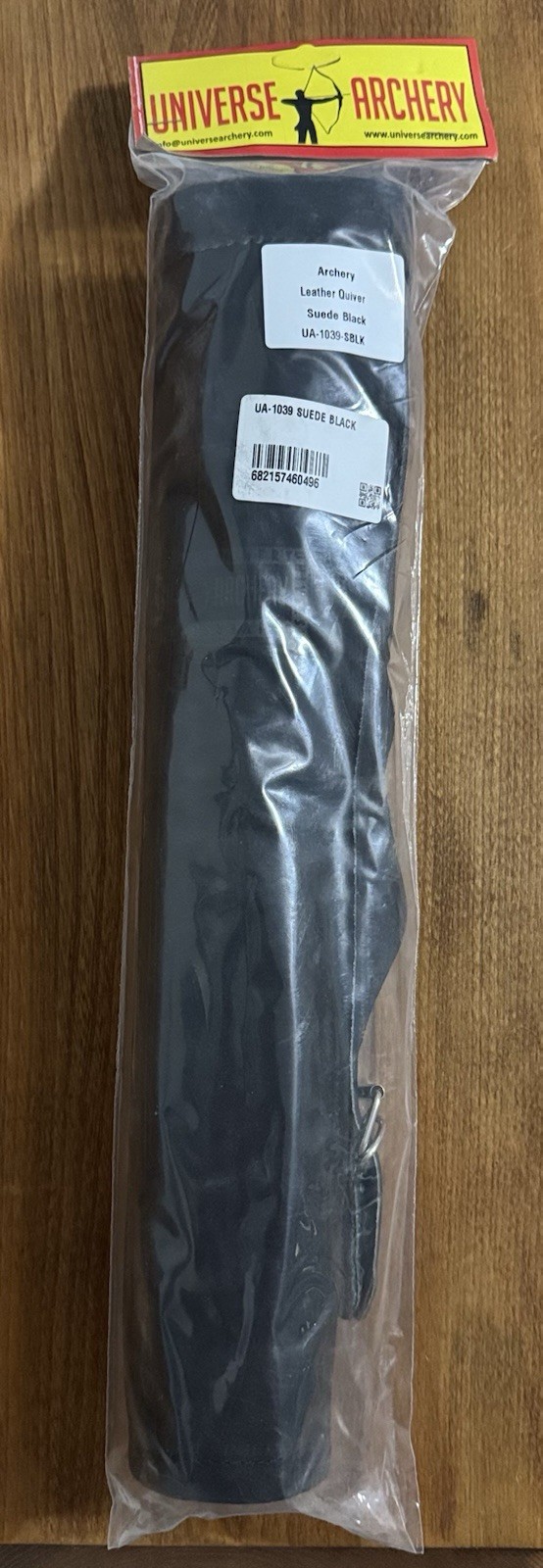 UNIVERSE ARCHERY Hip Arrow Quiver Genuine Suede Leather Arrow Holder Dark Brown