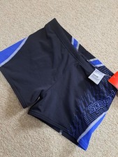 Image of SPEEDO BOYS SWIMMING TRUNKS 5-6 Year Navy/blue