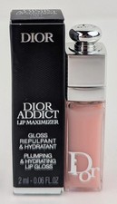 DIOR ADDICT LIP MAXIMIZER PLUMPING GLOSS 001 PINK 2 ml / 0.06 oz MINI SIZE NIB