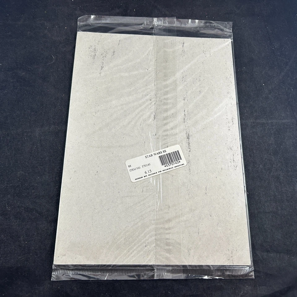 USPS STAR WARS 2007 30 ANIVERSARIO HOJA COMPLETA SELLADA 41 CENTAVOS ESTAMPILLAS Foto 3 de 4