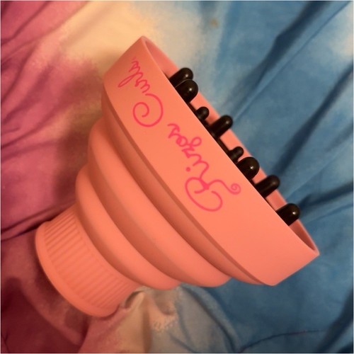 Pink Universal Hair Dryer Diffuser Attachment, Plastic, Unisex Adults